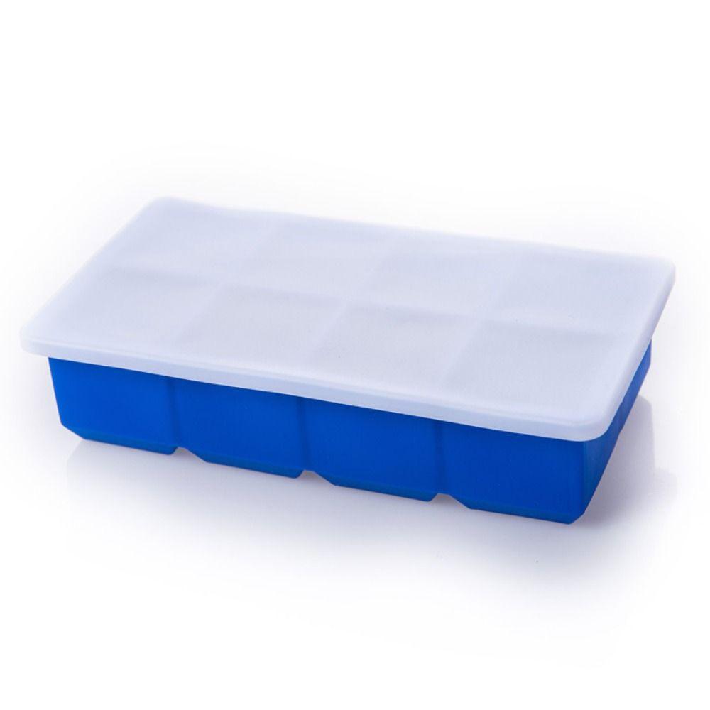4/6/8/12 Grids Ice Cube Maker Silicone Square Ice Mold  for Whiskey/Brandy/Cubitera