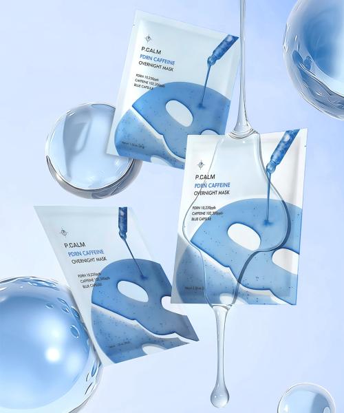 PDRN Caffeine Overnight Mask 1 BOX (4 Packs)