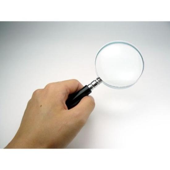 Clear Optics Handheld Magnifying Glass with 3x Magnification, 65mm, R-65