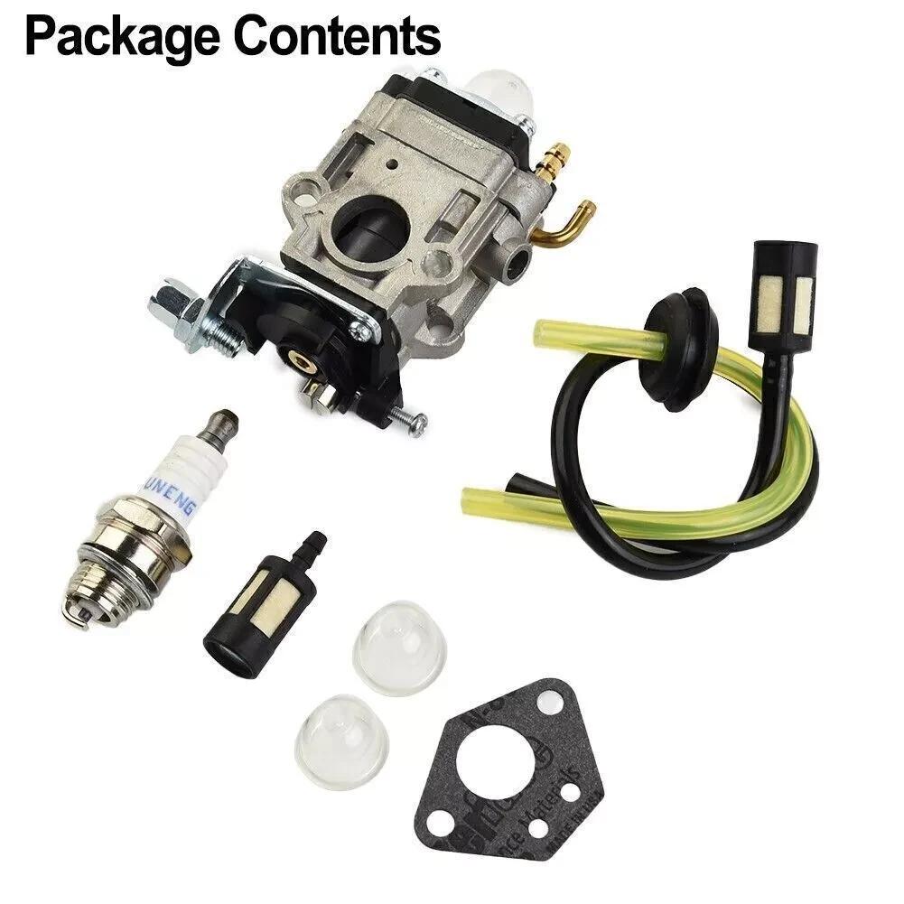 Carburetor Kit For 43cc 52cc 49cc Brushcutter Strimmer Cutter Chainsaw Carb