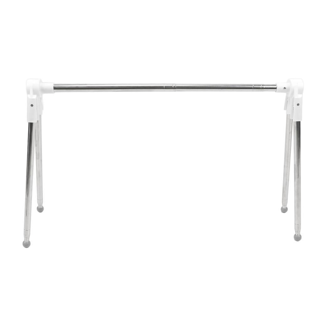 Foldable Garment Rack Stainless Steel Extendable Portable Clothes Drying Rack for Home Travel Small 
