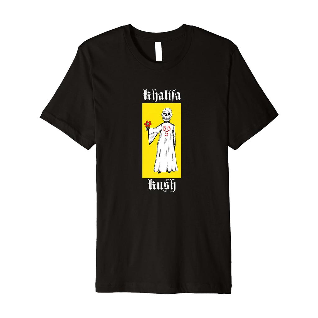 Wiz Khalifa Unisex Adult Reaper Flowers Cotton T-Shirt