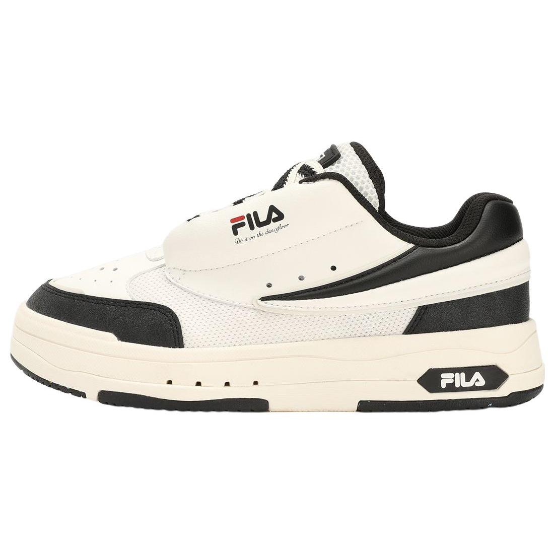 FILA Mix Low Skate Shoes White Black F12M324203FWV 40.5