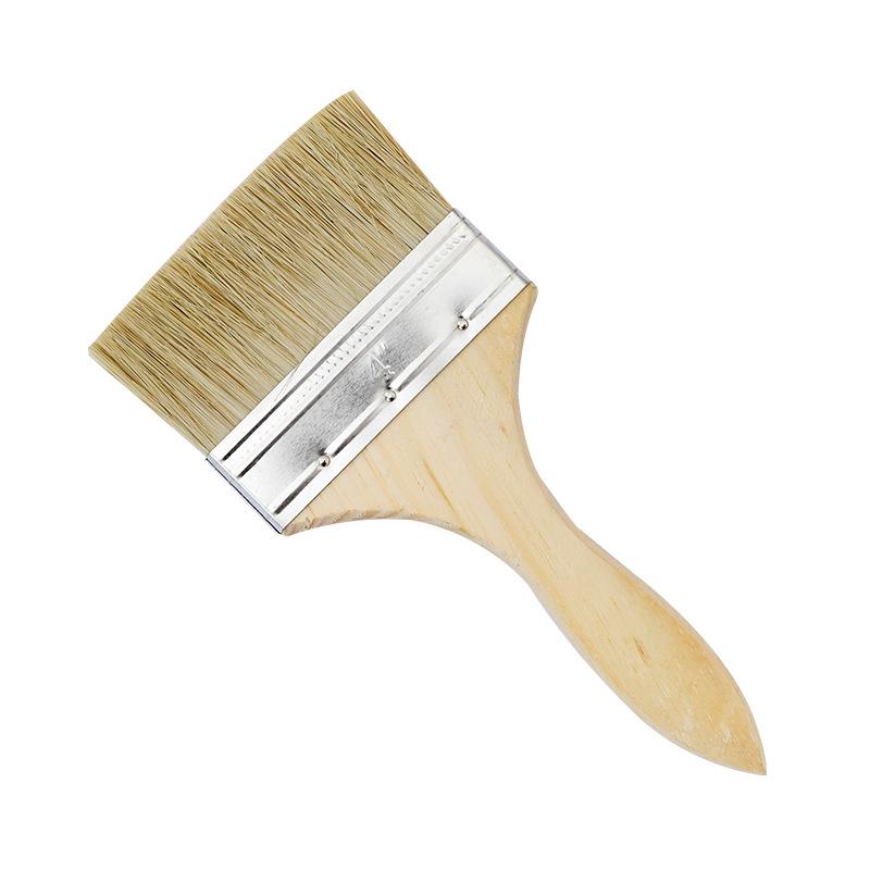Wood Handle Bristle Brushes: Cleaning, Industrial, Barbecue & Thickened Hog Bristle Options