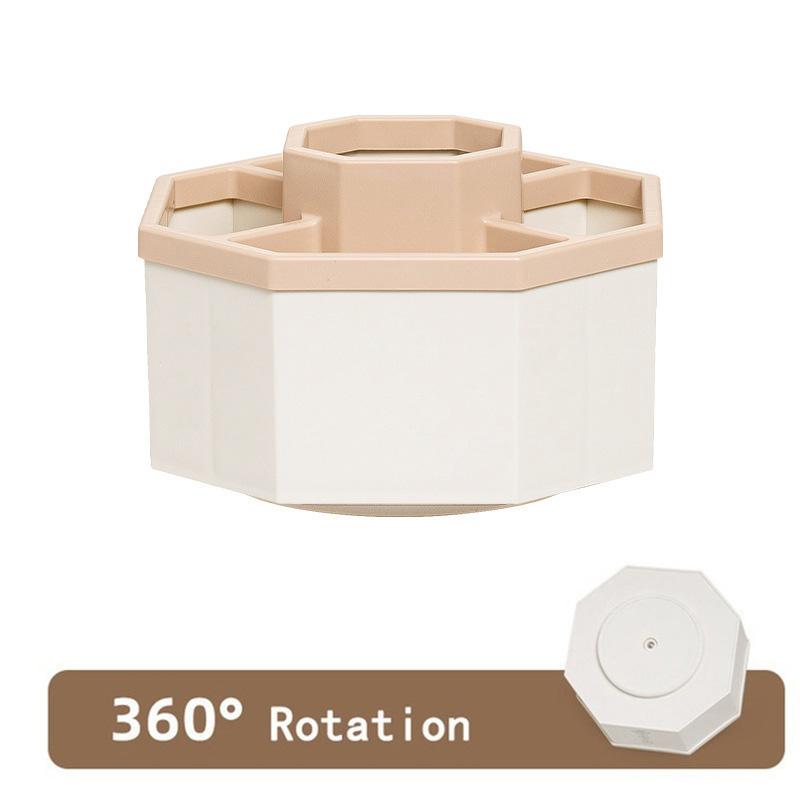 360 ° drehbarer Stifthalter, Schreibtischzubehör, große Kapazität, Bleistift-Aufbewahrungsbox, Desktop-Organizer, Schulbüro-Schreibwaren