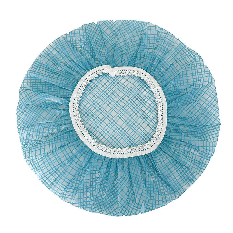 Reusable Waterproof Elastic Shower Cap for Women - Spa & Salon Hair Protection