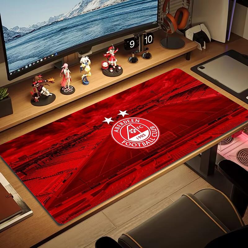 Aberdeen Football Club Mouse Pad Large Gaming Table Cushion Non-slip Laptop Tablet Big Mousepad XXL Mat Mini PC Playmat With Lock Edge_xia