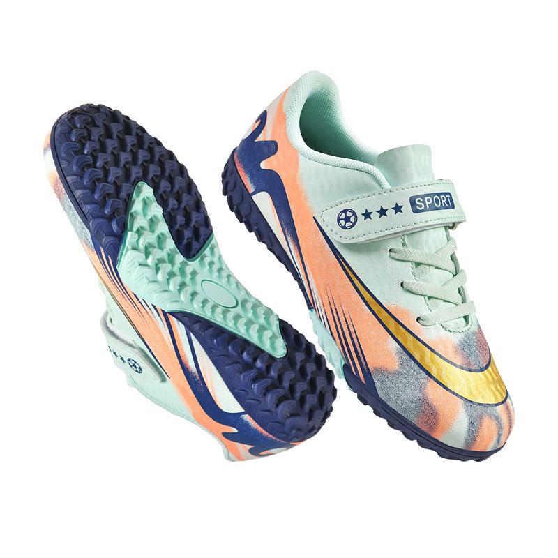Girls' Children'S Broken Sneakers, Men'S Spikes, Children'S Velcro Competitions, Children'S Football Shoes, Boys' Spike Training, Low-Top Breaks