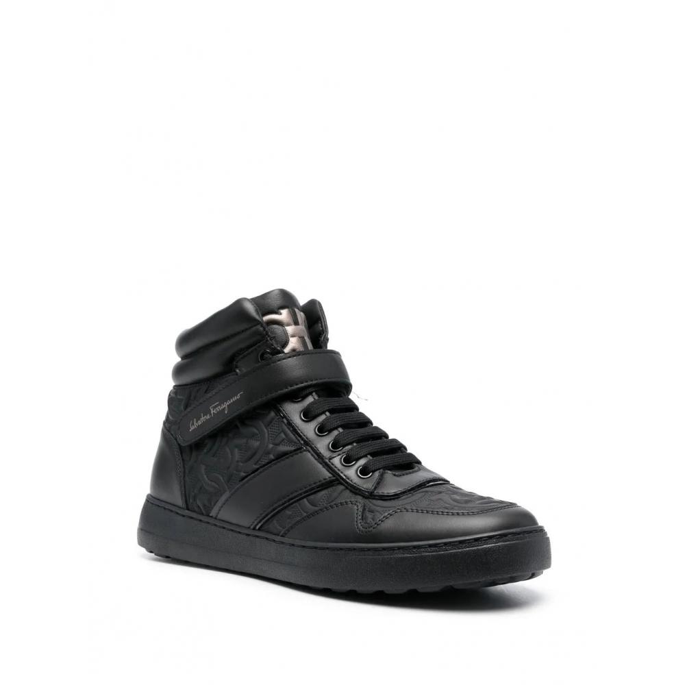 Salvatore Ferragamo Ferragamo Sneaker Alta Black