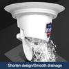 Plastic Squatting Pan Anti-smell Plug Anti-Odor Toilet Fitting  Bathroom Squat Toilet