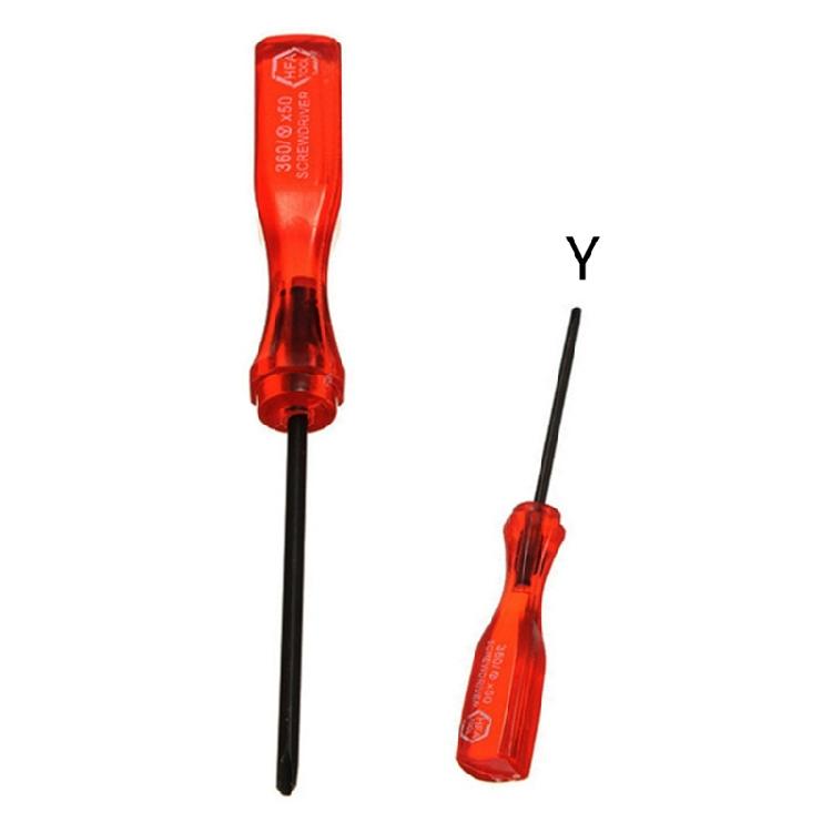 Portable Ergonomic Retro Gaming Tool 3Piece Antislip Screwdriver Suitable for Console Hardware Fixing Memory Card Access
