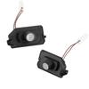 2 Stück HD LED Projektor Geister Schatten Lampe Licht Rückspiegel Lichter Für Mercedes Benz AMG C E S Klasse GLB GLC CLS Zubehör