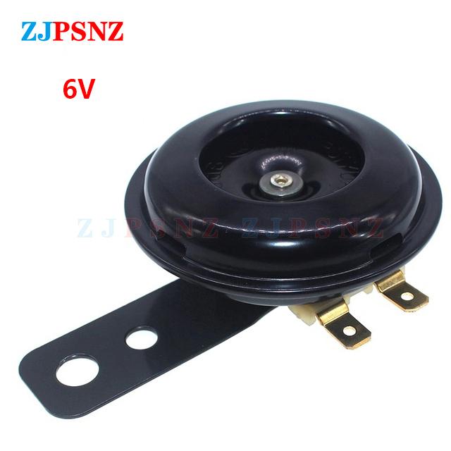 Horn 6V 12V 24V 36V 48V 60V 72V Scooter e-Bike Motorcycle Electric Horn Kit Waterproof Round Super Loud Horn Speaker 105db 110db