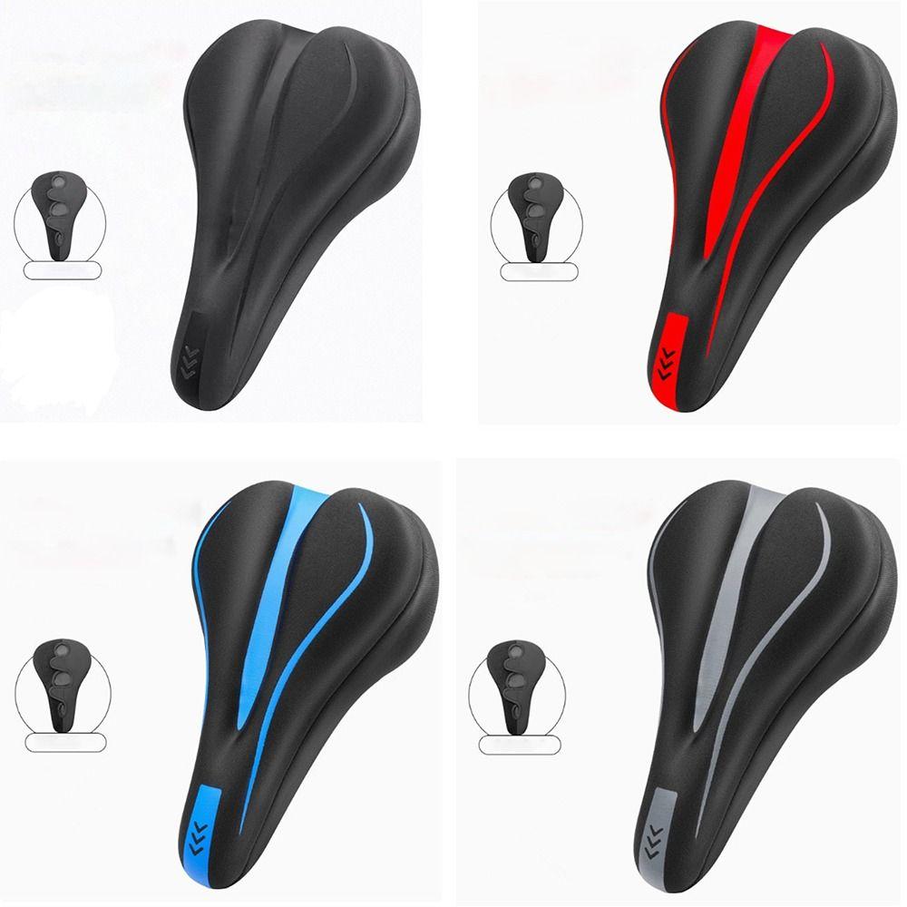 Thicken Bicycle Saddle Cover Silicone Thicken Saddle Cover New Cushion Cover Road Bike