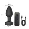 Anal Plug Vibrator for Men Butt Plug Portable Massager Wireless Remote Control Dildo Vibration Sex Toys for Male Adult Toys
