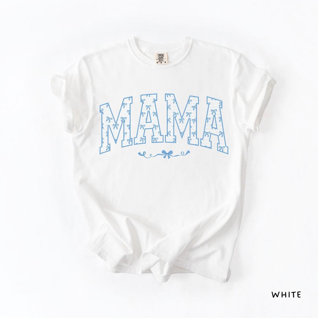 Coquette Mama Shirt, Cute Mothers Day Gift for New Mom, Soft Aesthetic Tee for Expecting Moms, Girly First Time Mom T-Shirt Present