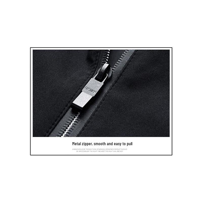 JEEP SPIRIT Herren Frühling Herbst Winddichte Kapuzen-Freizeitjacke