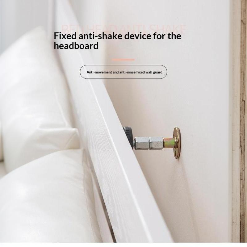 2Pcs Self-Adhesive Adjustable Thread Bed Frame Anti-Shake Tool Fixed Bed Anti-Squeaking Telescopic Support Hardware Fasteners