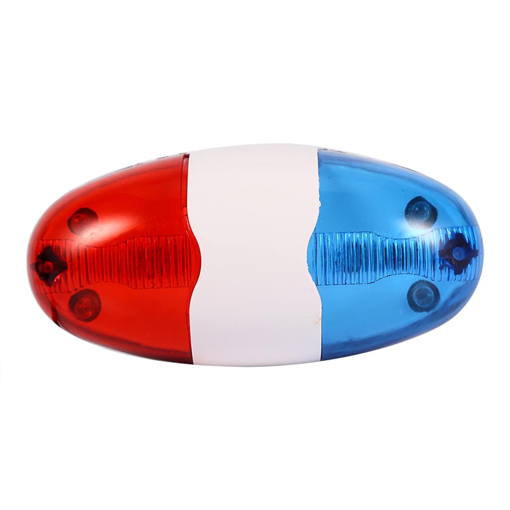 Practical Safety 6 LED Bicycle Front Light 4 Buttons Warning Electric Bell Accessory For Bike