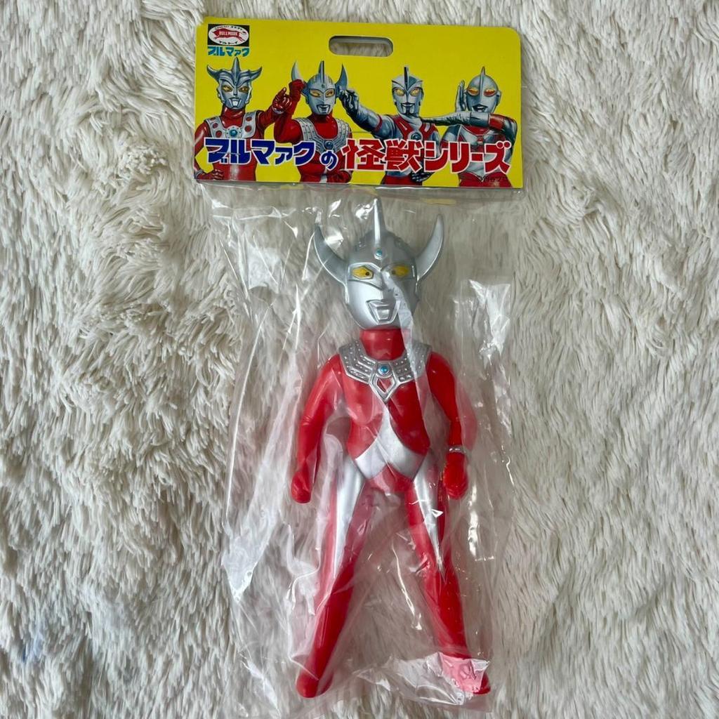 Used [New and unopened] Bullmark Ultraman Taro Soft Vinyl Monster Series Reprint Edition