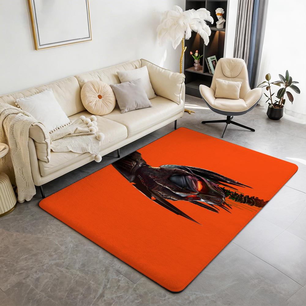 Character T The Predator Floor Mat Eco Flannel Doormat Non Slip Odorless Indoor Floor Rug Soft Short Plush Home Mat