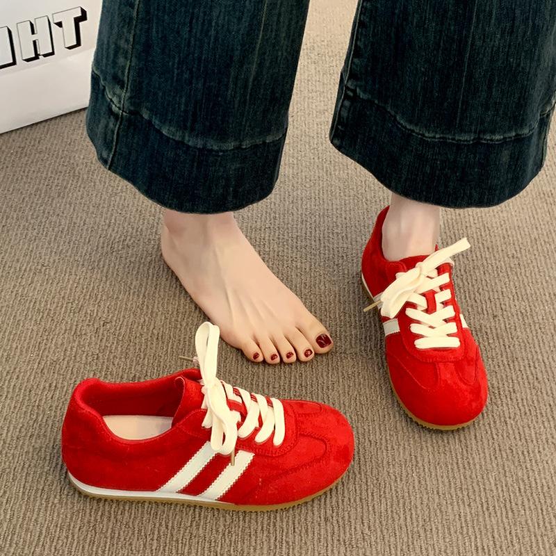 Little white shoes women's 2 new autumn women's shoes flat sole versatile athleisure shoes