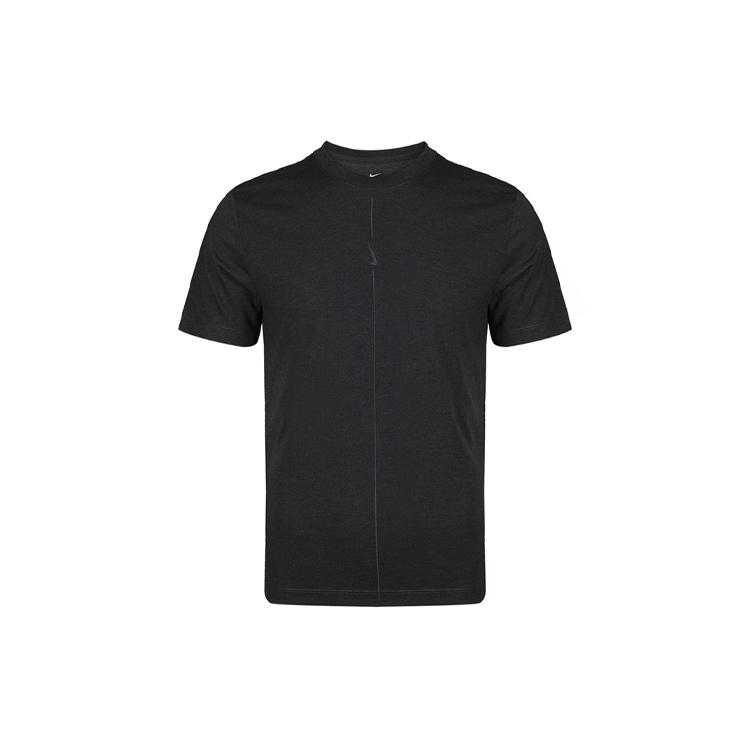 Men s Nike Yoga Dri-FIT Quick Dry Short Sleeve T-Shirt CT6477-010 XL