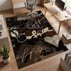 Cozy Coffee (23) Personalized Name Office Carpet Stylish Decor for Living Room Bedroom Kitchen