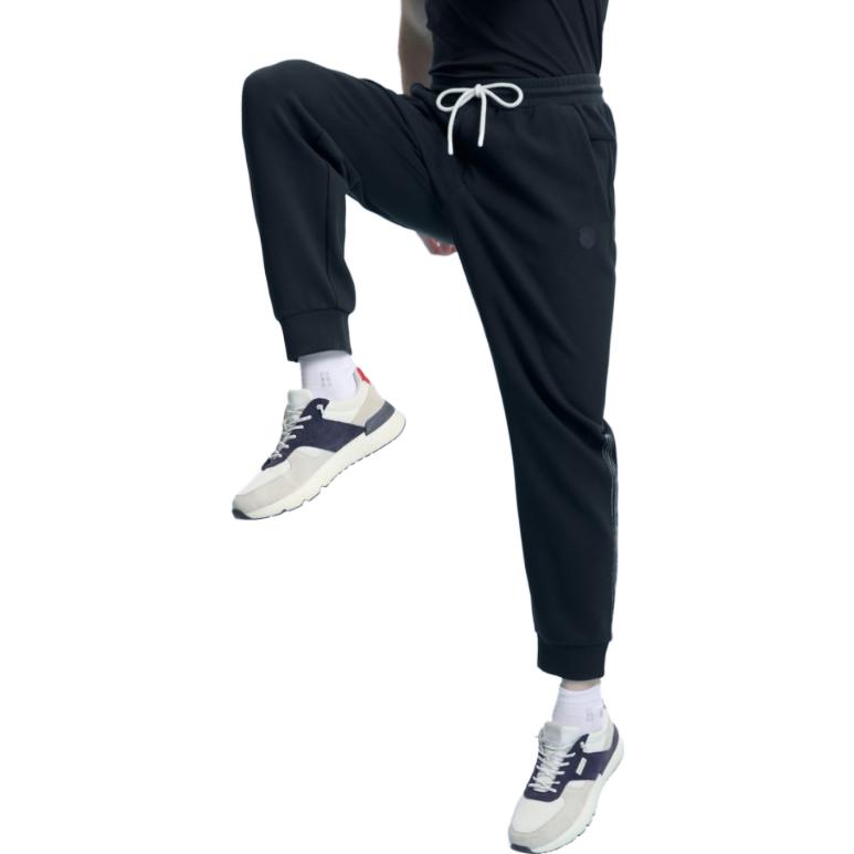 Nautica Solid Color Drawstring Cuffed Knit Sweatpants Men Bottoms KC3102