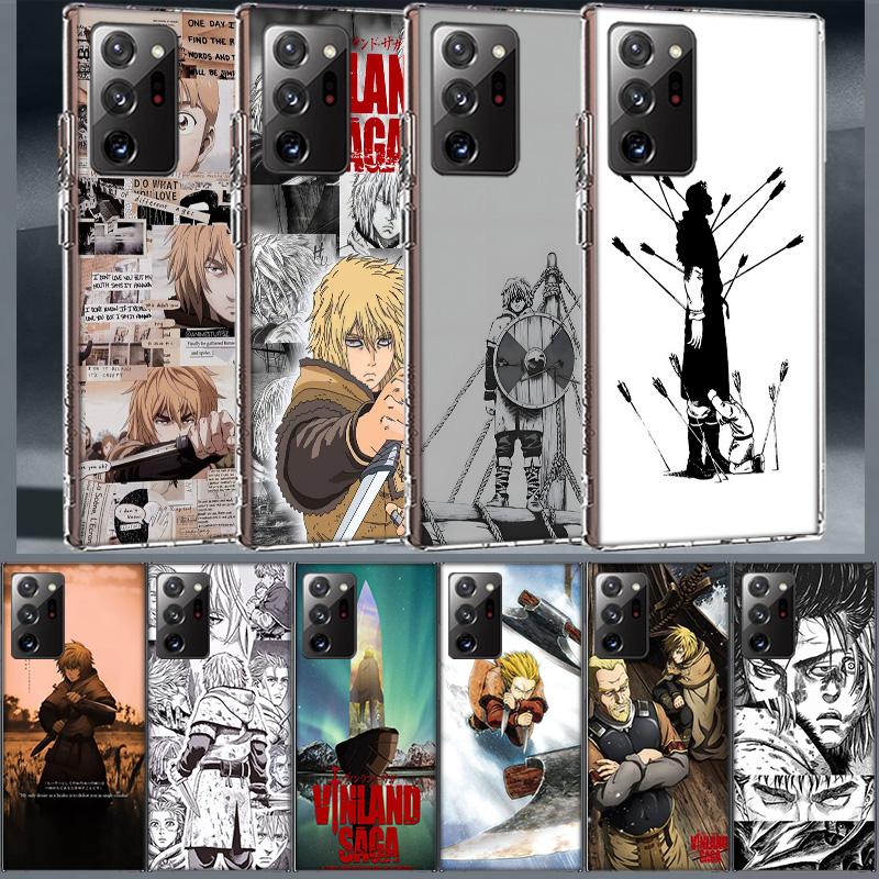 Vinland Saga Manga Phone Case For Samsung A70 A50S A40 A30 A20E A16 A26 A36 A56 A17 Galaxy Note 20 10 9 8 A71 A51 A41 A31 A21S A