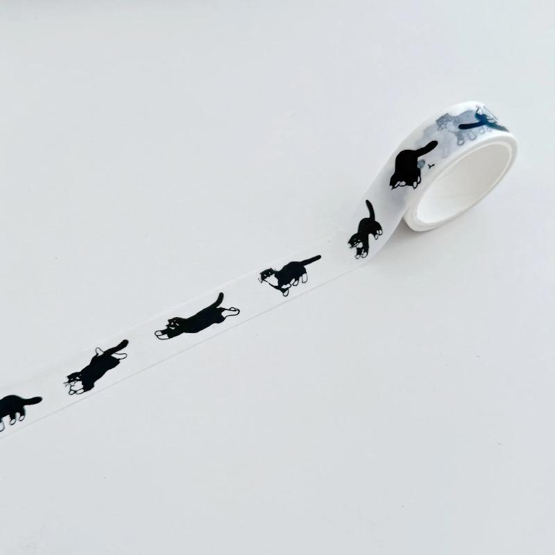 Cartoon Series Washi Tape Cute Sticker Decorative Collage Adhesive DIY Scrapbooking Hand Made Stationery