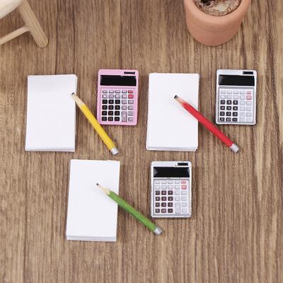 Mini Kırtasiye Simülasyonu Simülasyon Hesap Makinesi Kalem Modeli Azaltılmış Öğrenme Aksesuarları