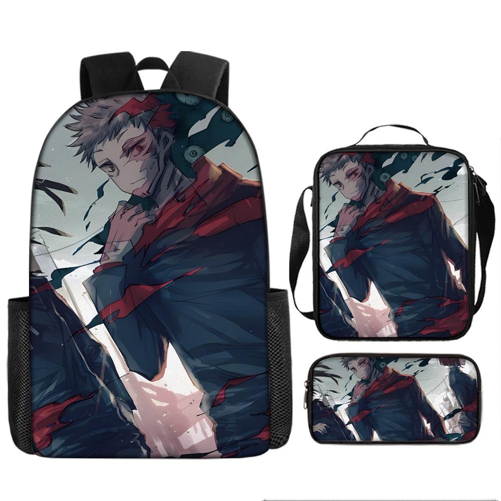 Spell Return to War Backpack Campus Primary and Secondary School Student School Bag Knotweed Yoren Fuhehui Wujo Animation Backpack