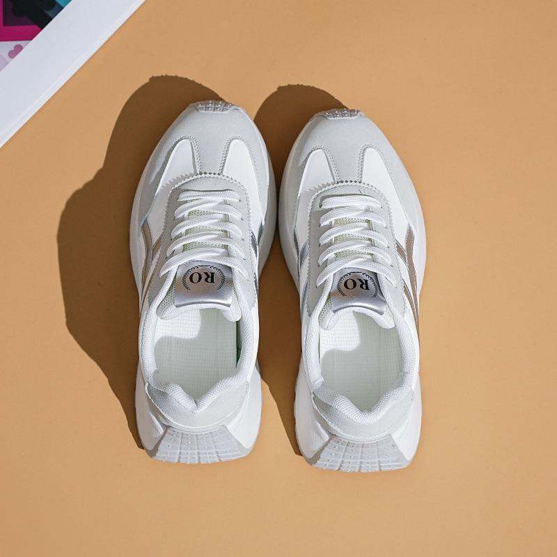 Forrest Gump Women's Thick-Soled Spring 2025 Running Shoes - Versatile, Fashionable Street Style