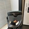 2024 Fashion Rhinestone Shoulder & Crossbody Saddle Bag for Women