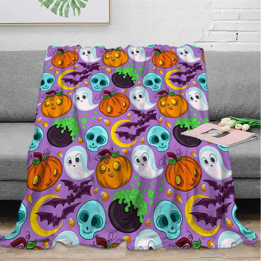 Halloween Print Blanket