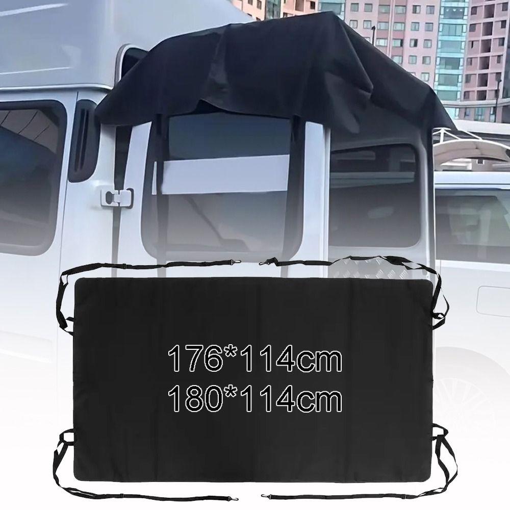 

Oxford Cloth RV Tailgate Sunshade Sun Blocker Sun Shade Durable Rain Cover 176x114cm