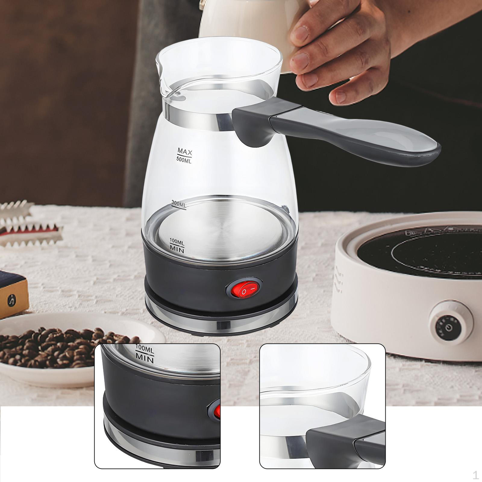 Электрический турецкий кофейник Чайник Анти-ожог Легко чистить Многоцелевой Подогреватель Съемный