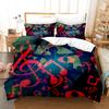 Music Notes Bedding 3Piece Set  Queen Sizes Comfortable  EcoFriendly For Kids Teens Girls Of All Music Fan Lover Sleep In Melody