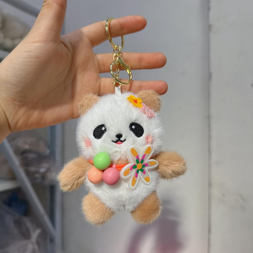 Cute Panda Pendant, Teddy Bear Doll Pendant, Panda Keychain, Chengdu Panda Gift