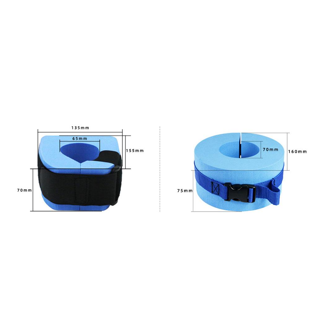 Swim With Confidence Using Premium EVA Ankle Bands Aquatic Training And Aquas Exercise Equipment