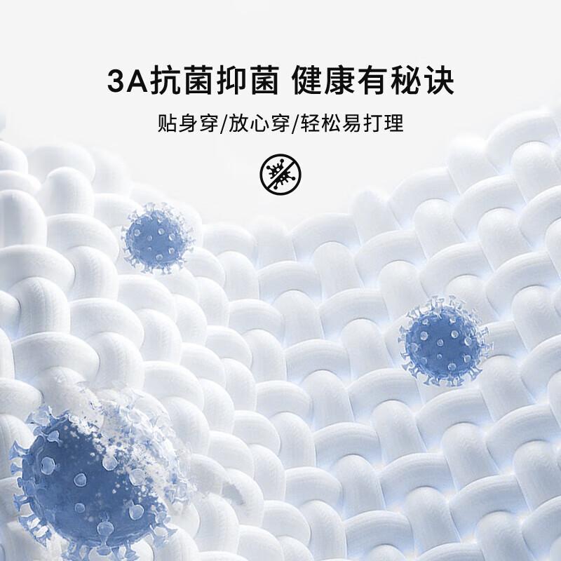 K-Boxing Men s 3A Anti-Bacterial Business Casual Long Sleeve Shirt NAXN3633 S