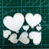 Heart Metal Cutting Dies DIY Craft Carbon Steel Embossing Template Stencil Scrapbooking for Card Die Cuts Mold Decor