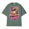 Punch The Funny Monkey Grafik T-Shirt Herren Damen Kleidung Baumwolle Hohe Qualität Rundhals-T-Shirts Übergroß Vintage Humor T-Shirts