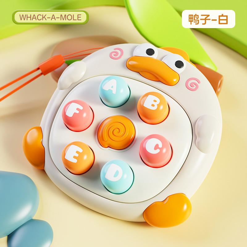 Mini Whack-a-Mole Hand-eye Coordination Educational Toy Cute Bunny Children s Pinch Finger Decompression Toy