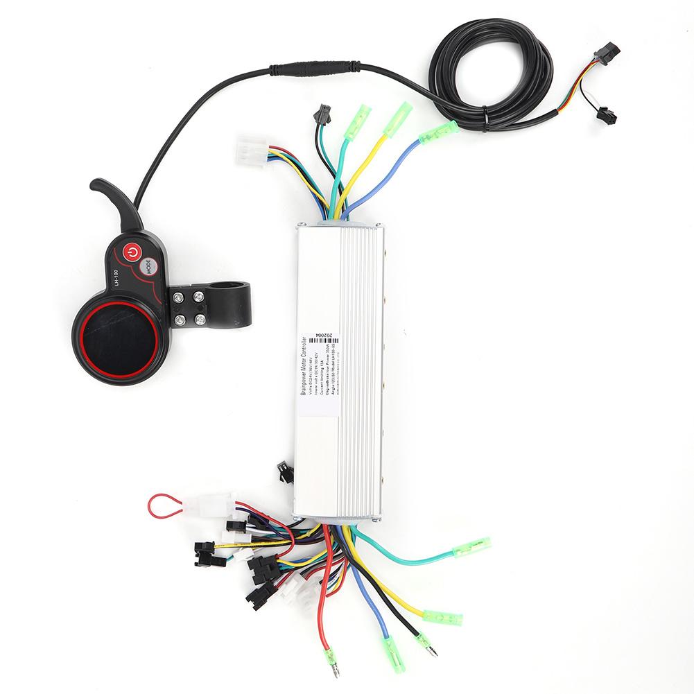 Controler Ecran Color LCD Accelerație de Deget Mare Dublă Acționare pentru Trotinetă Electrică Instrument Bicicletă Electrică de Munte 60V