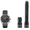 Klasické 21mm 22mm pro IWC originální kožený řemínek k hodinkám Velký pilot plamenomet Malý princ Mark18 Series Náramek Willow Nail Náramek Muž