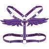 Sexy Wings Leather Body Harness Woman Men Fashion Goth Punk Strap Festival Girls Lingerie Cosplay Jewelry Practical Household Product