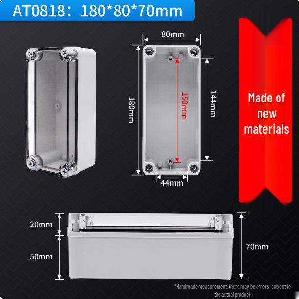 AG Type Waterproof Plastic Junction Box for Outdoor Power Buttons & Terminal Processing