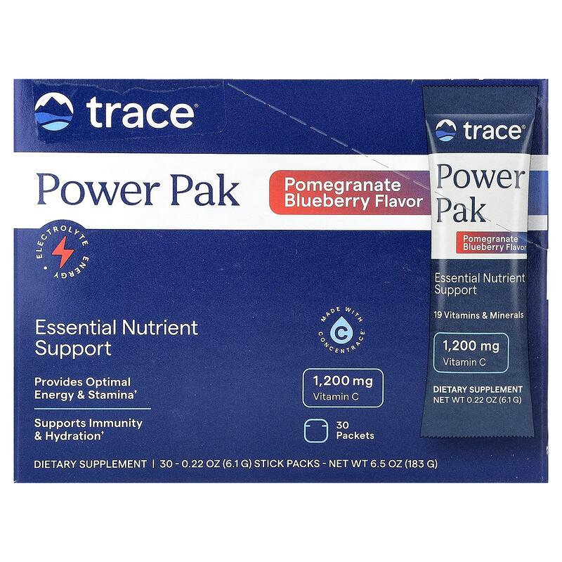 Power Pak, Pomegranate Blueberry, 30 Stick Packs, 0.22 oz (6.1 g) Each